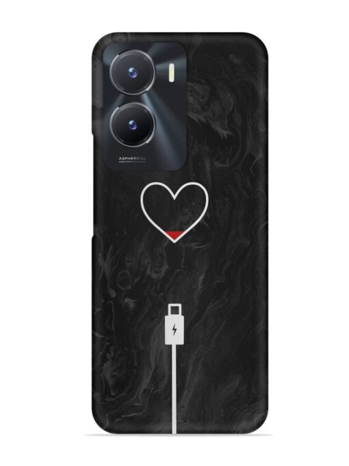 Heart Charging Vector Snap Case for Vivo T2X (5G) Zapvi