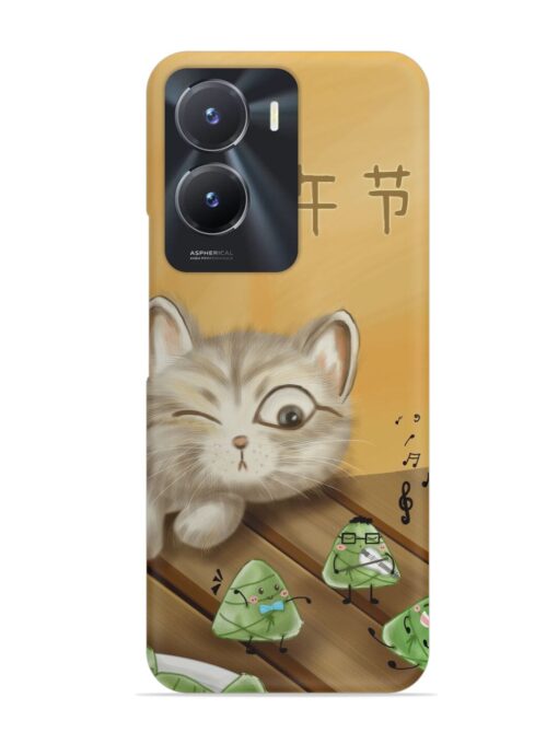 Cat Scorpion Dancing Snap Case for Vivo T2X (5G)