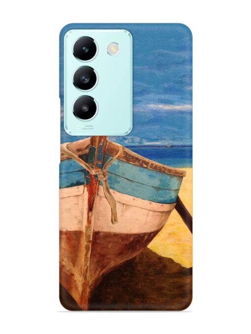 Canvas Painting Snap Case for Vivo T3 (5G)