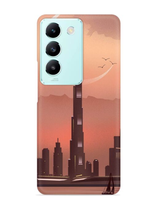 Landmark Burj Khalifa Snap Case for Vivo T3 (5G)