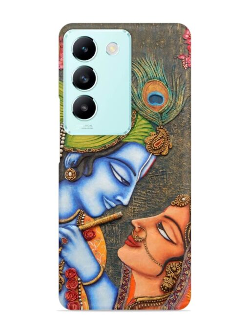 Lord Radha Krishna Flute Art Snap Case for Vivo T3 (5G) Zapvi