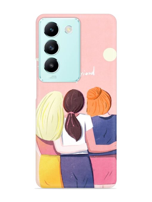 Friendship Day Snap Case for Vivo T3 (5G) Zapvi