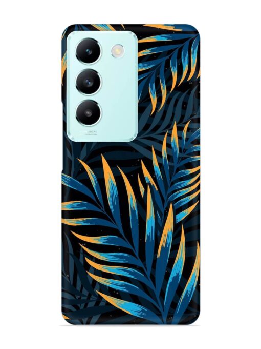 Abstract Leaf Art Snap Case for Vivo T3 (5G) Zapvi