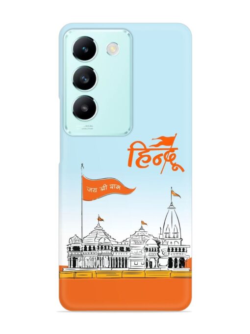 Ram Mandir Hindu Snap Case for Vivo T3 (5G) Zapvi