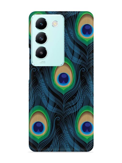 Seamless Pattern Peacock Snap Case for Vivo T3 (5G) Zapvi