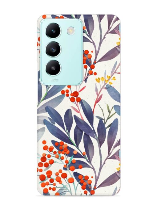 Seamless Floral Pattern Snap Case for Vivo T3 (5G) Zapvi