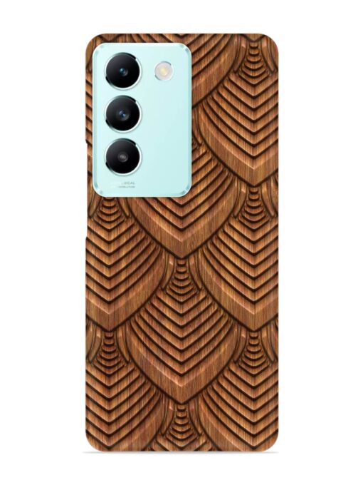 Carved Pattern On Snap Case for Vivo T3 (5G) Zapvi