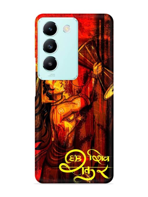 Illustration Lord Shiva Snap Case for Vivo T3 (5G) Zapvi