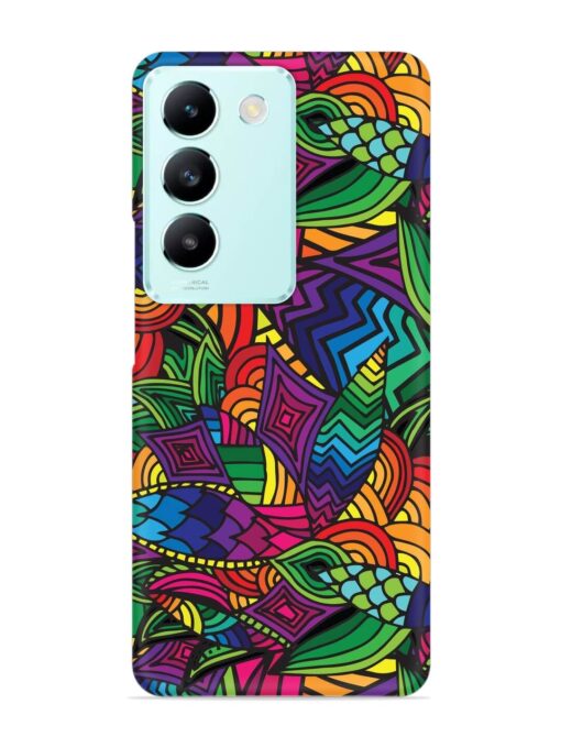 Abstract Multicolor Seamless Snap Case for Vivo T3 (5G) Zapvi