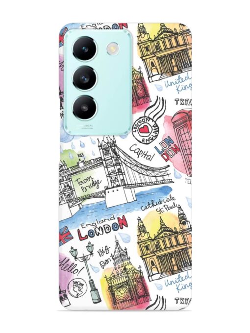 Vector London Landmark Snap Case for Vivo T3 (5G) Zapvi