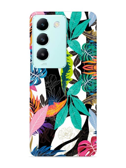 Floral Pattern Bright Snap Case for Vivo T3 (5G) Zapvi