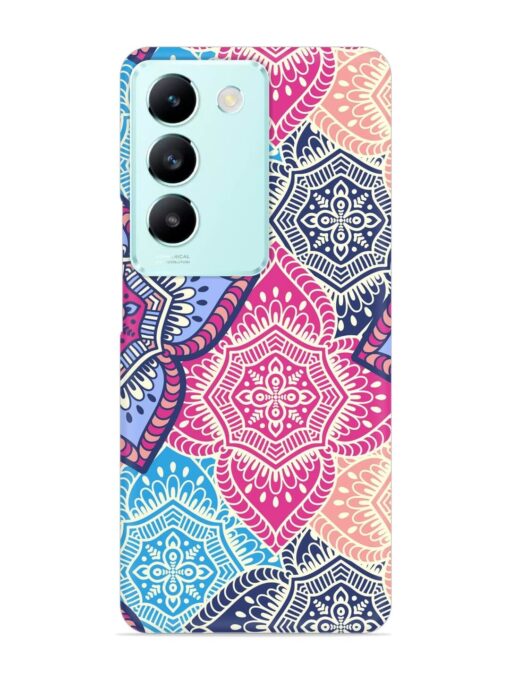 Ethnic Floral Seamless Snap Case for Vivo T3 (5G)