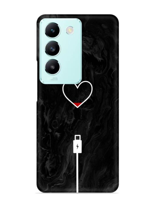 Heart Charging Vector Snap Case for Vivo T3 (5G)