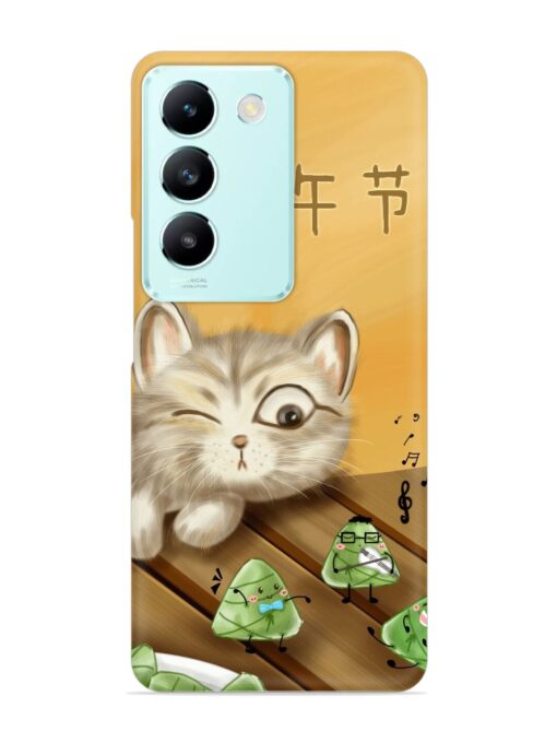 Cat Scorpion Dancing Snap Case for Vivo T3 (5G)