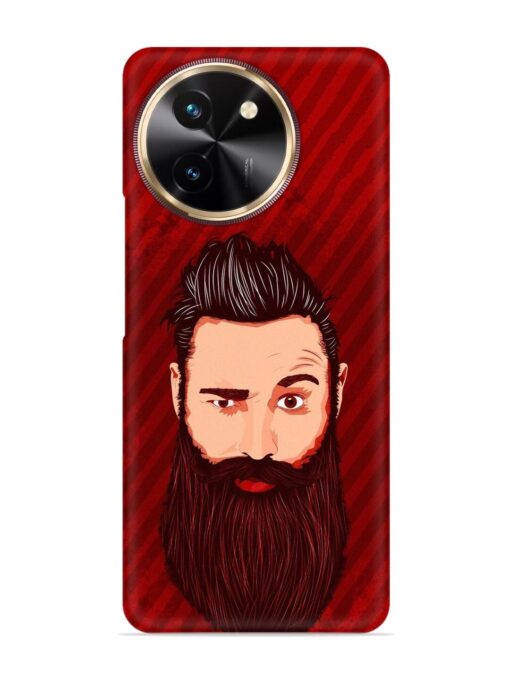 Beardo Man Snap Case for Vivo T3X (5G) Zapvi