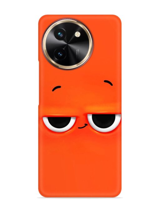 Smiley Face Snap Case for Vivo T3X (5G) Zapvi