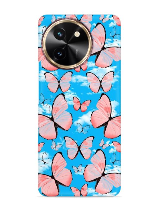 Seamless Pattern Tropical Snap Case for Vivo T3X (5G)