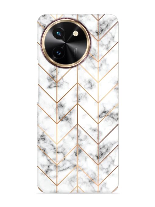 Vector Marble Texture Snap Case for Vivo T3X (5G) Zapvi