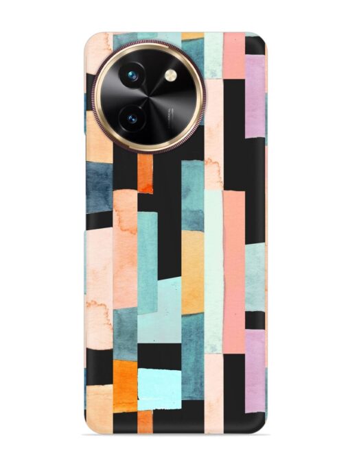 Geometric Seamless Pattern Snap Case for Vivo T3X (5G) Zapvi