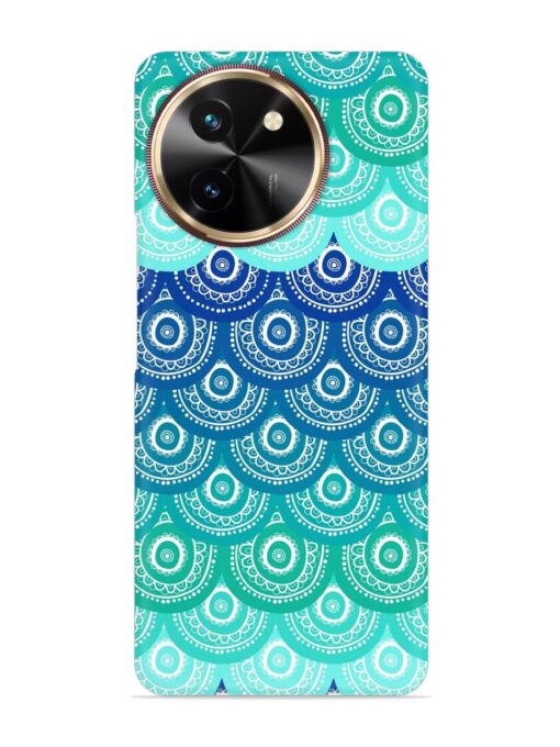 Ethnic Seamless Pattern Snap Case for Vivo T3X (5G) Zapvi