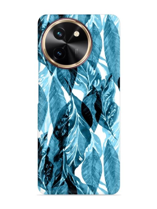 Leaves Pattern Jungle Snap Case for Vivo T3X (5G) Zapvi