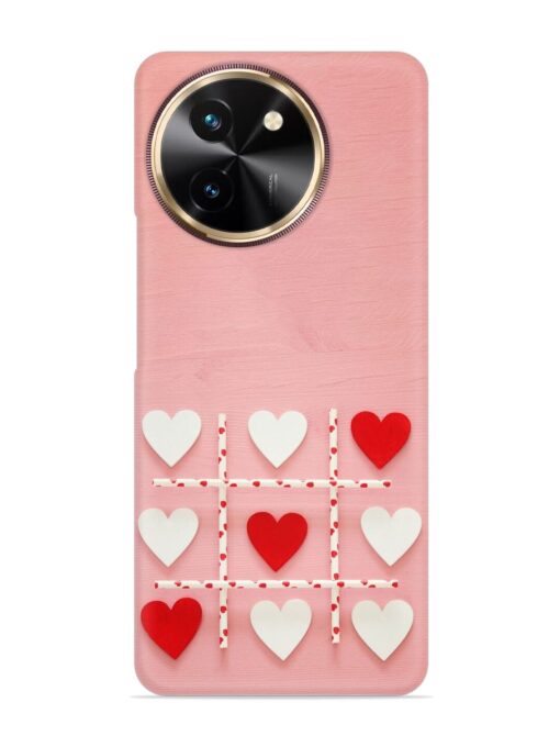 Valentines Day Concept Snap Case for Vivo T3X (5G) Zapvi