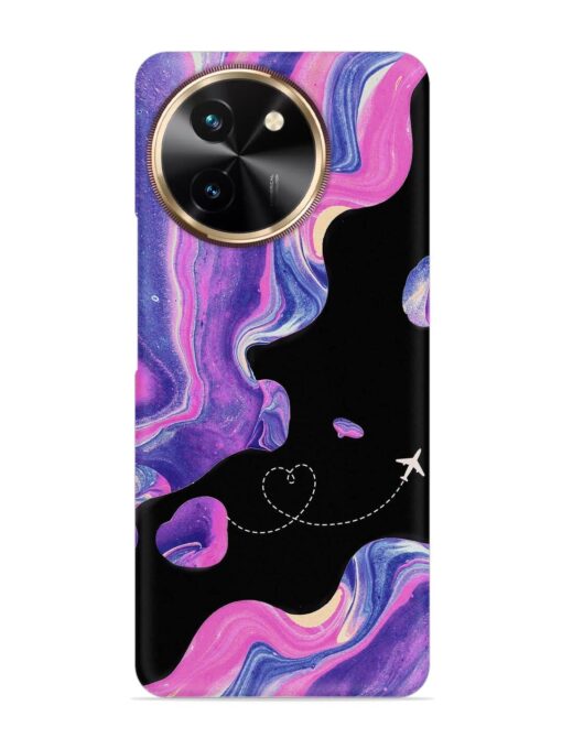 Glitter Art Snap Case for Vivo T3X (5G) Zapvi