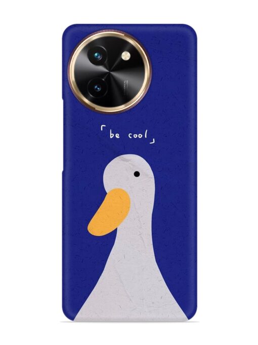 Be Cool Duck Snap Case for Vivo T3X (5G) Zapvi