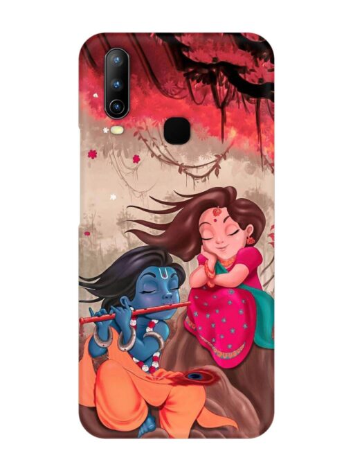 Radhe Krishna Water Art Snap Case for Vivo U10 Zapvi