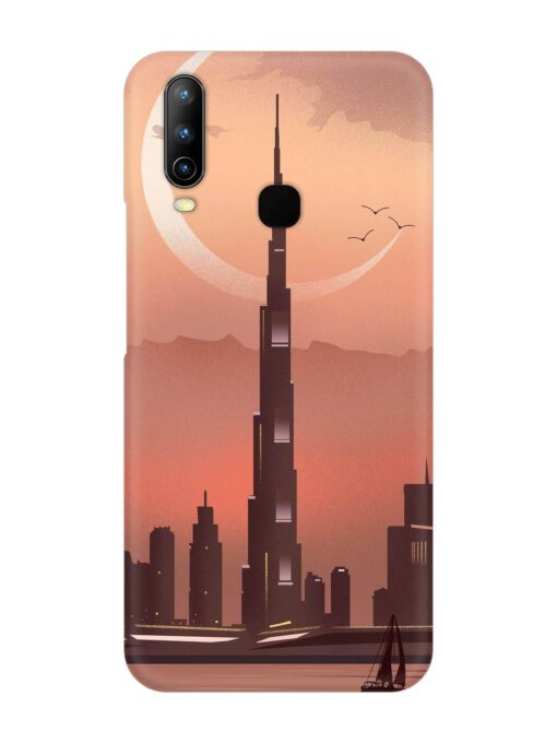 Landmark Burj Khalifa Snap Case for Vivo U10 Zapvi