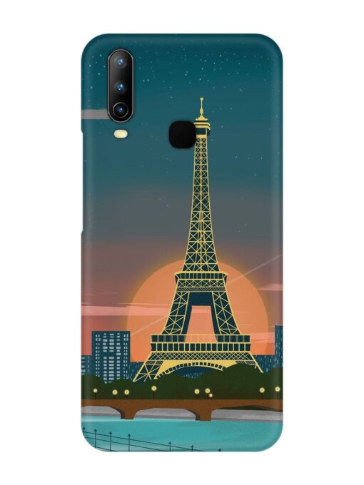 Scenery Architecture France Paris Snap Case for Vivo U10 Zapvi