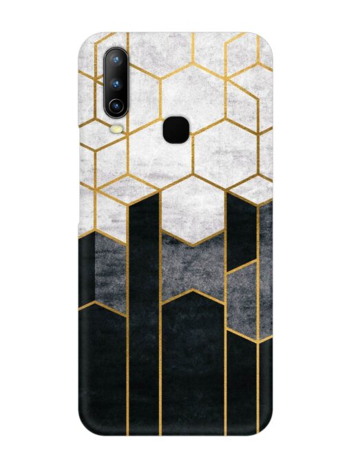 Cube Marble Art Snap Case for Vivo U10 Zapvi