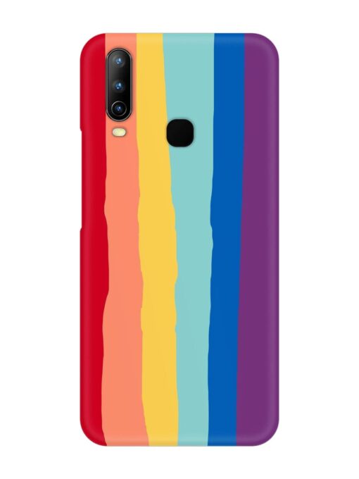 Rainbow Genuine Liquid Snap Case for Vivo U10 Zapvi