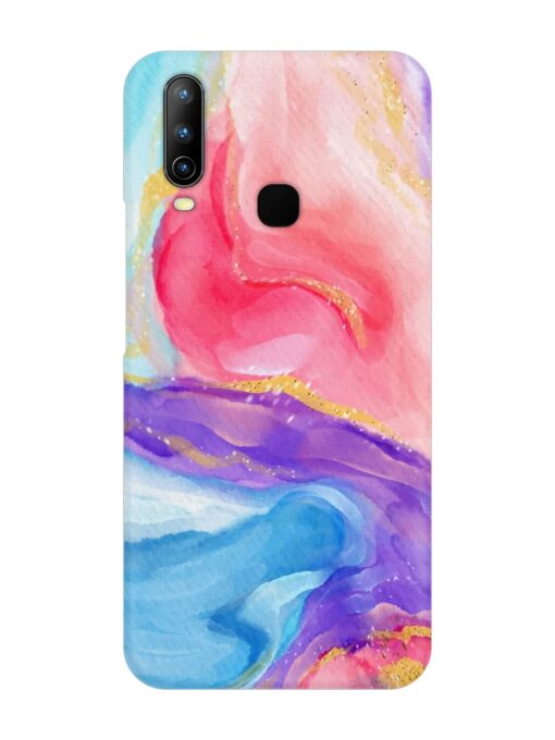 Watercolor Gradient Snap Case for Vivo U10 Zapvi