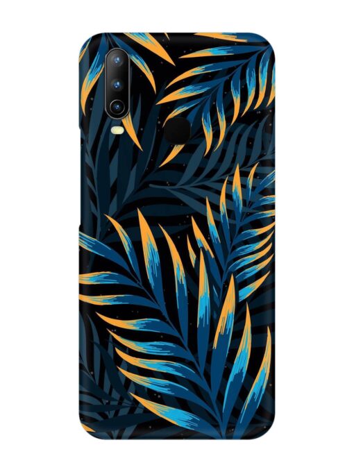 Abstract Leaf Art Snap Case for Vivo U10 Zapvi