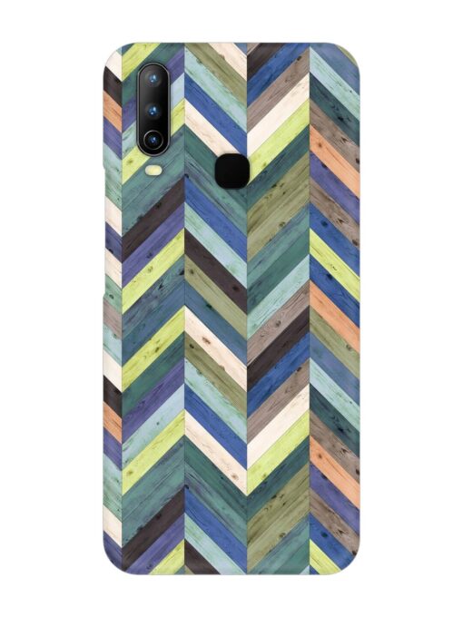 Chevron Random Color Snap Case for Vivo U10 Zapvi