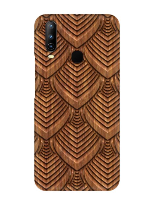 Carved Pattern On Snap Case for Vivo U10 Zapvi