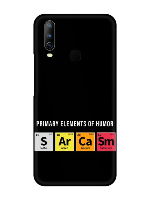 Primary Elements Humor Snap Case for Vivo U10 Zapvi