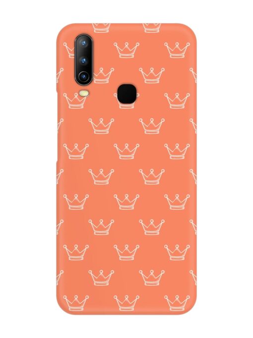 Hand Drawn Crown Snap Case for Vivo U10 Zapvi