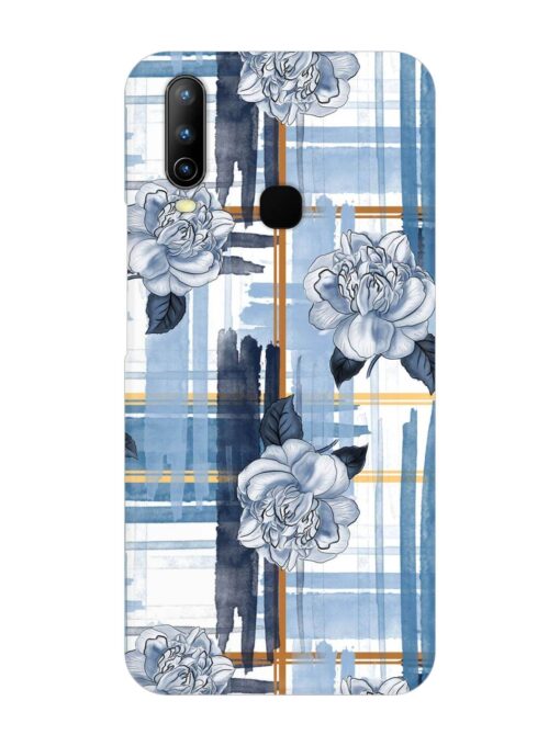 Watercolor Pattern Rose Snap Case for Vivo U10 Zapvi