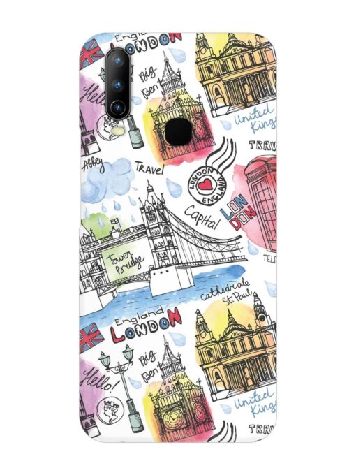 Vector London Landmark Snap Case for Vivo U10 Zapvi