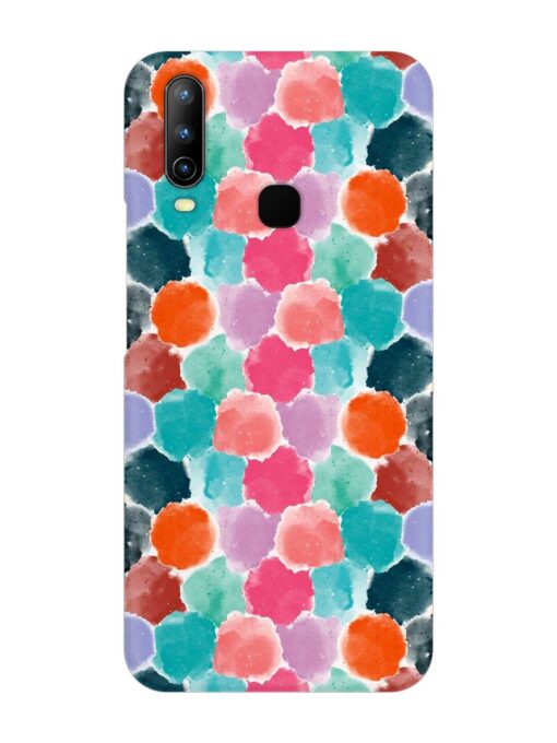 Colorful Seamless Pattern Snap Case for Vivo U10 Zapvi