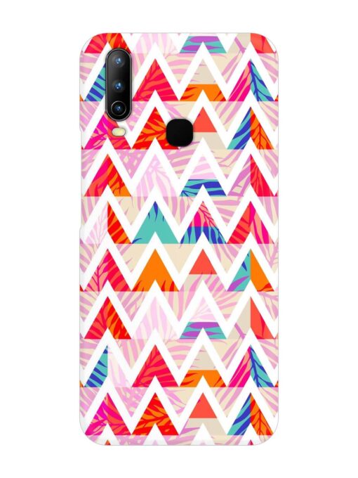 Abstract Triangle Background Snap Case for Vivo U10 Zapvi