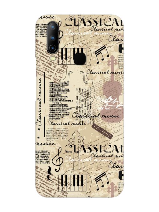 Classical Music Lpattern Snap Case for Vivo U10 Zapvi