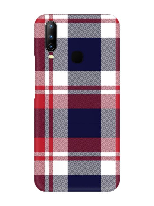 Classic Plaid Tartan Snap Case for Vivo U10 Zapvi