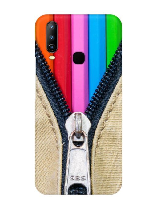 Zip In Color Snap Case for Vivo U10 Zapvi