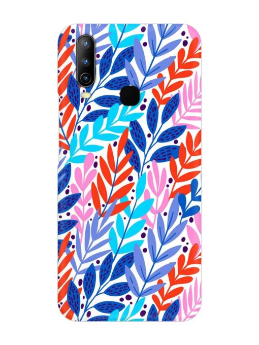 Bright Floral Tropical Snap Case for Vivo U10 Zapvi