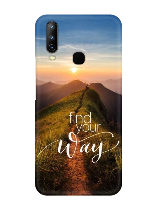 Find Your Way Snap Case for Vivo U10 Zapvi