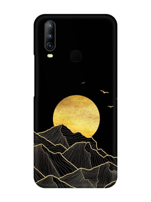 Golden Sunrise Snap Case for Vivo U10 Zapvi