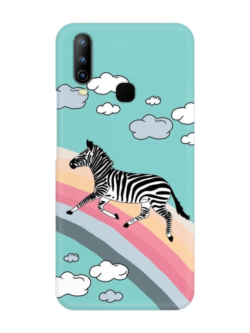 Running Zebra Snap Case for Vivo U10 Zapvi